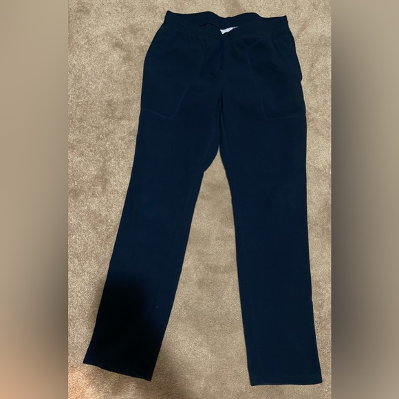 Used Mens Size Medium Columbia Fast Trek II Fleece Pant Collegiate Navy - Picture 1 of 4